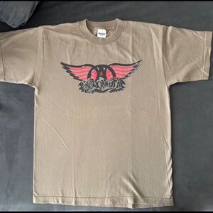 VINTAGE AEROSMITH - NOTHING CAN STOP THIS ROCKL WORLD TOUR 1989 - CONCERT SHIRT